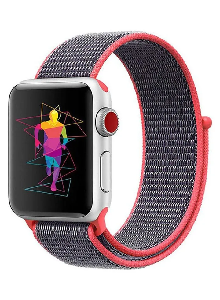 Sport Band For Apple Watch Soft Lightweight Breathable Sport Loop Replacement Strap For Iwatch Apple Watch Series 3, Series 2, Series 1, Hermes