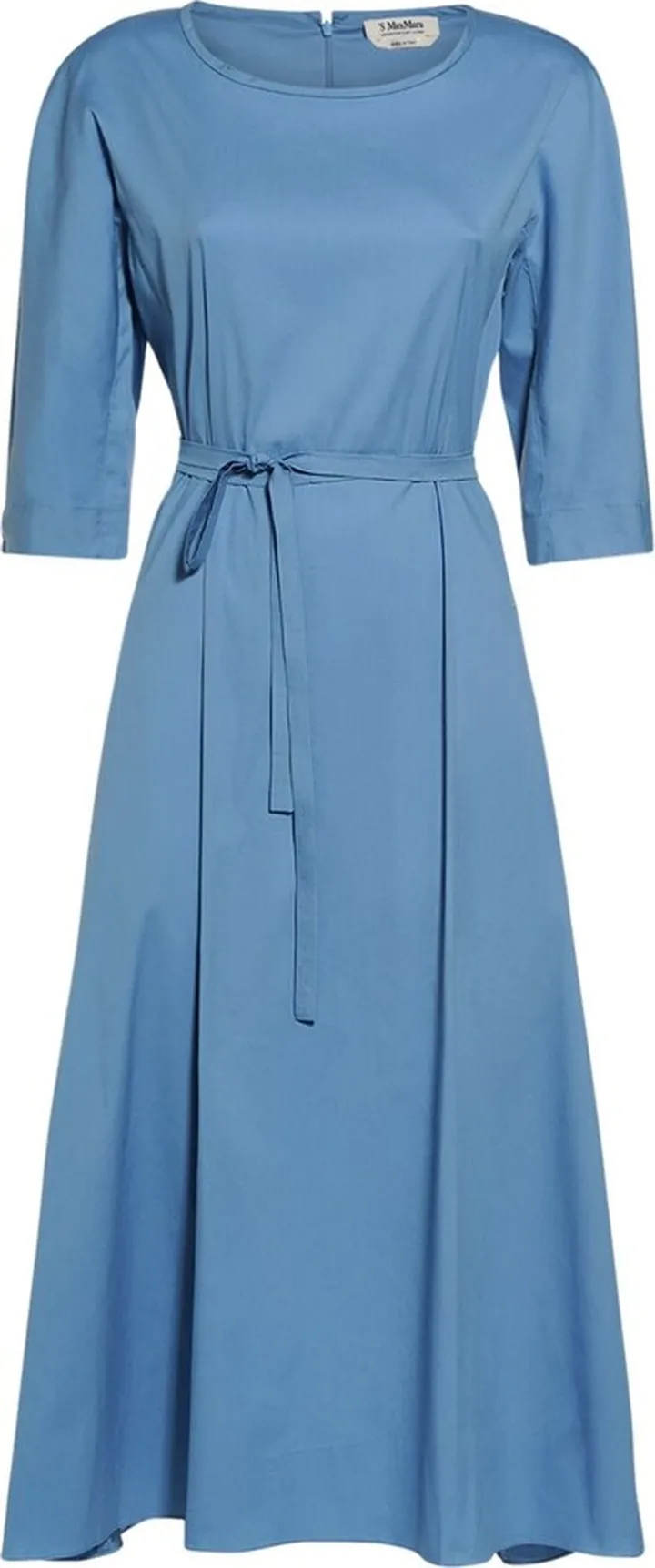 Sonia half sleeve poplin midi dress