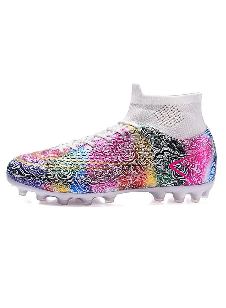 Anti-slip and wear-resistant outdoor training football shoes Fashion, lightweight and breathable football shoes