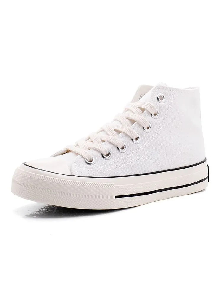 Classic All Star Sneakers White Cloth Shoes