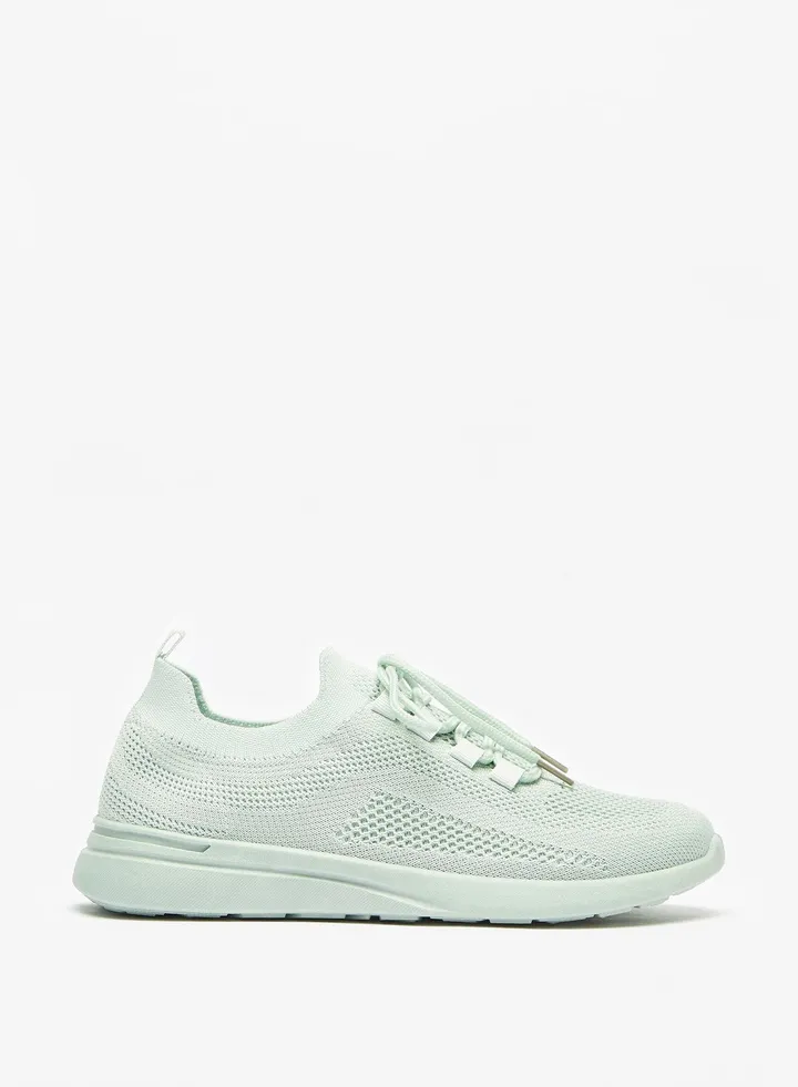 Womens OAKLAN Textured Lace-Up Sports Shoes