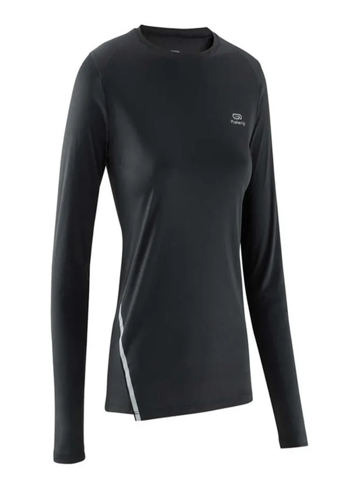 Running Long Sleeve T-Shirt Black