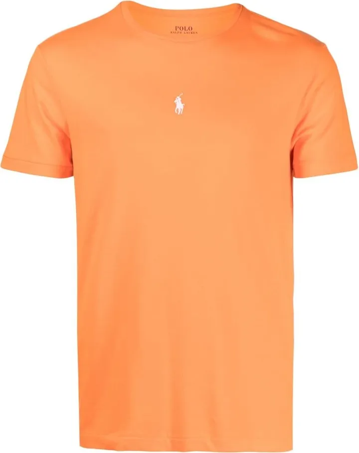 embroidered-logo cotton T-shirt