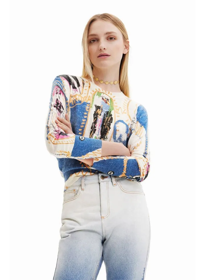 Illustrated jumper
