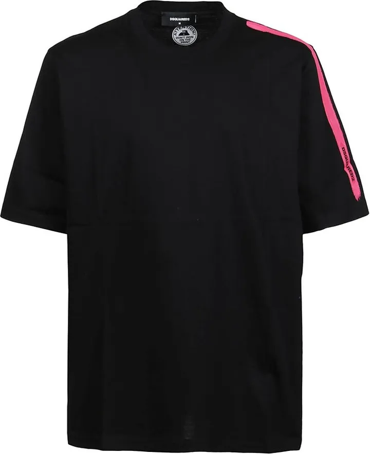 Dsquared2 Side-Stripe Crewneck T-Shirt