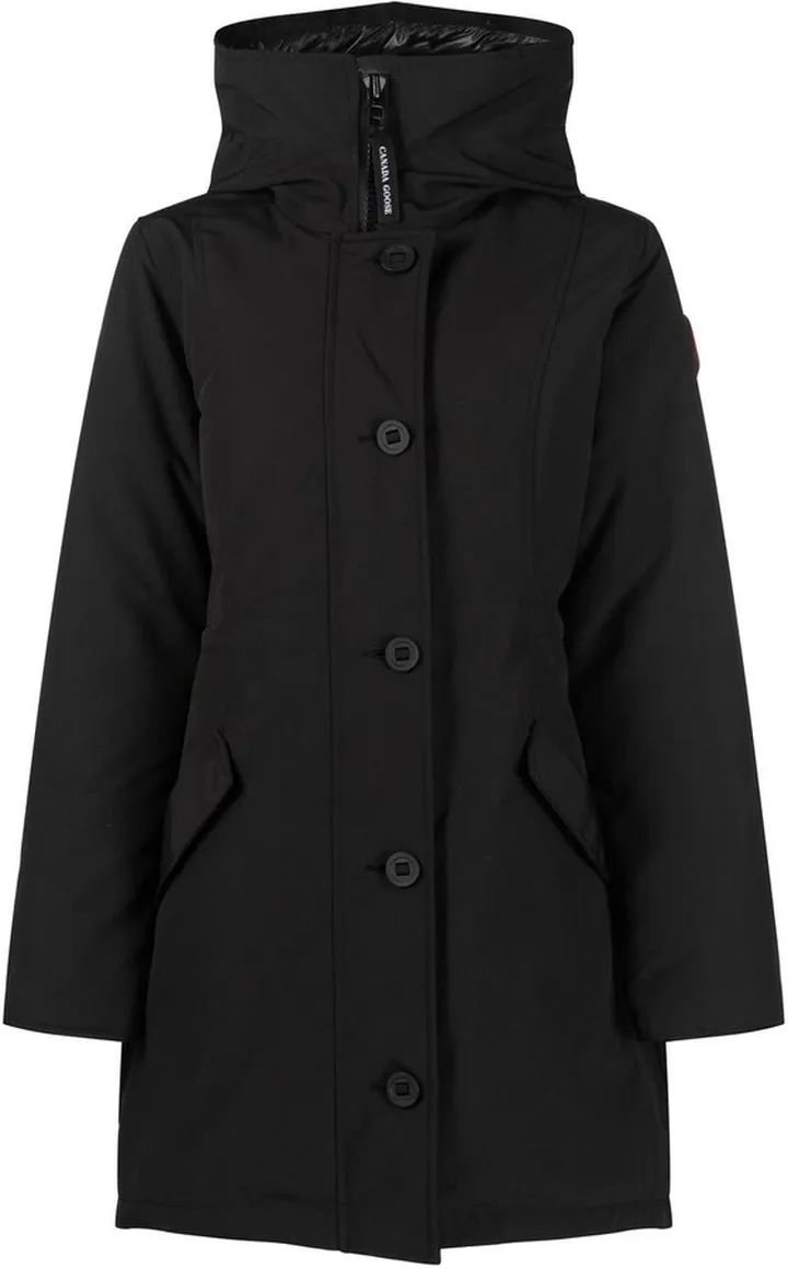 Rossclair hooded parka coat