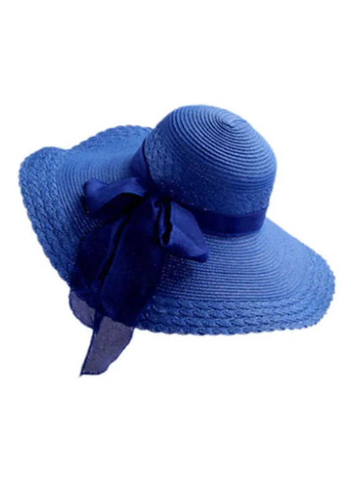 Bowknot Beachside Hat Blue