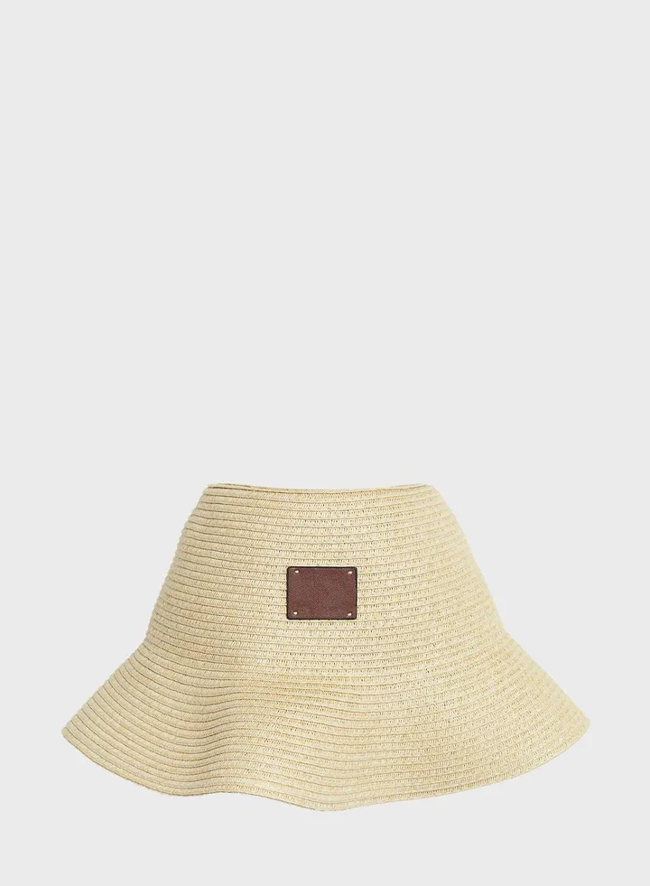 Straw Bucket Hat