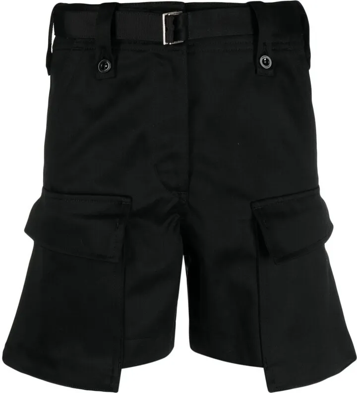 Belted Cargo Shorts