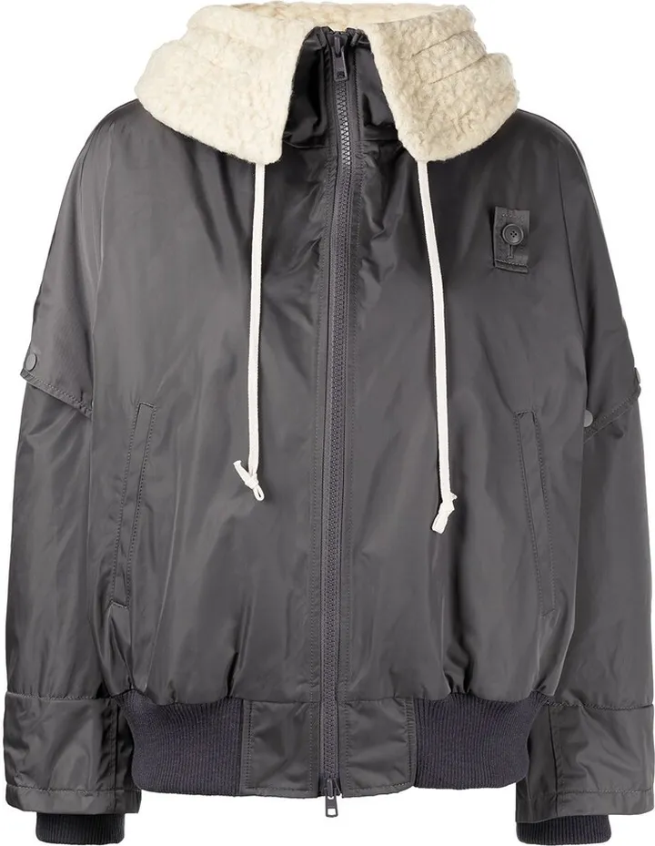 Detachable-Sleeves Bomber Jacket