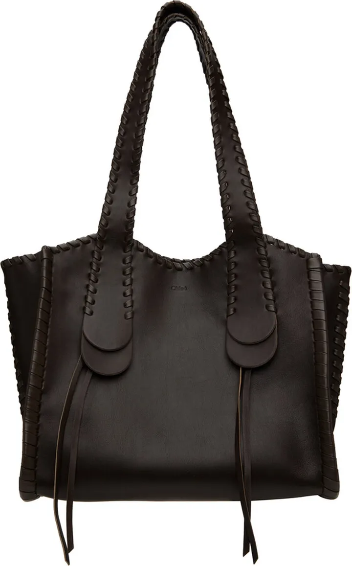 Chloé Brown Medium Mony Tote