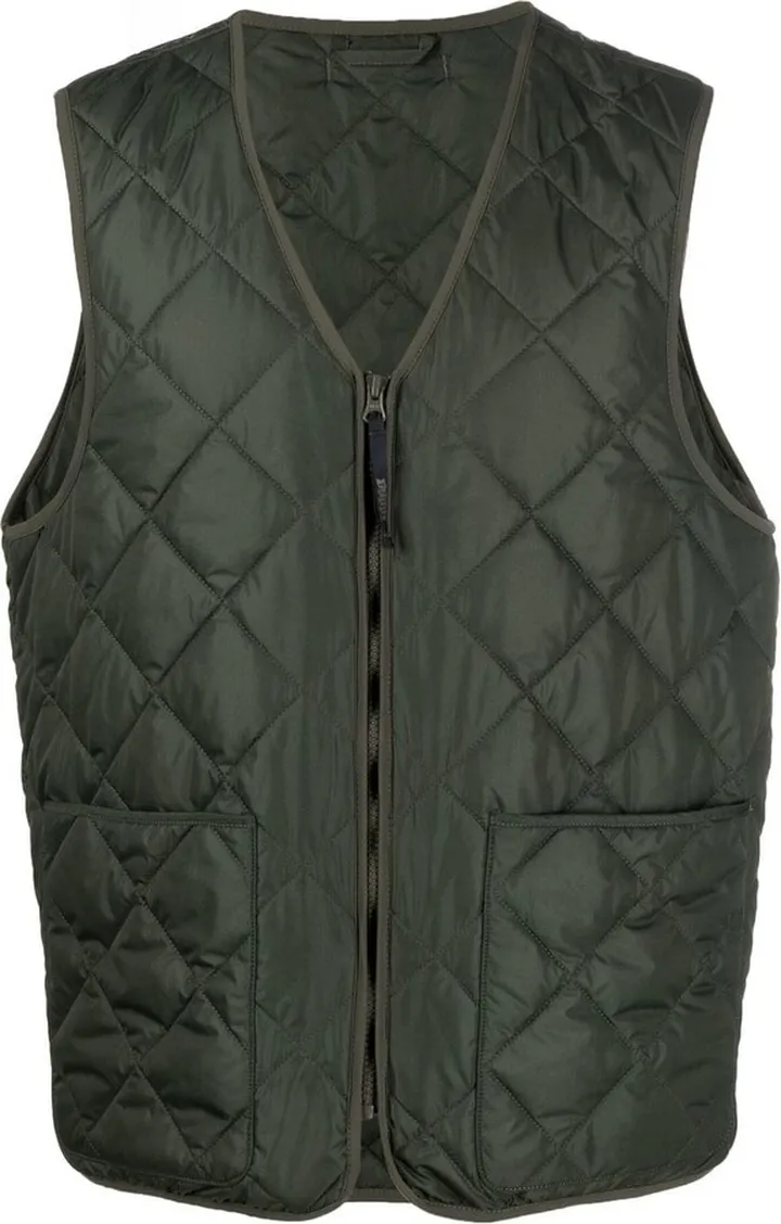 BARACUTA- Quilted Vest With Logo