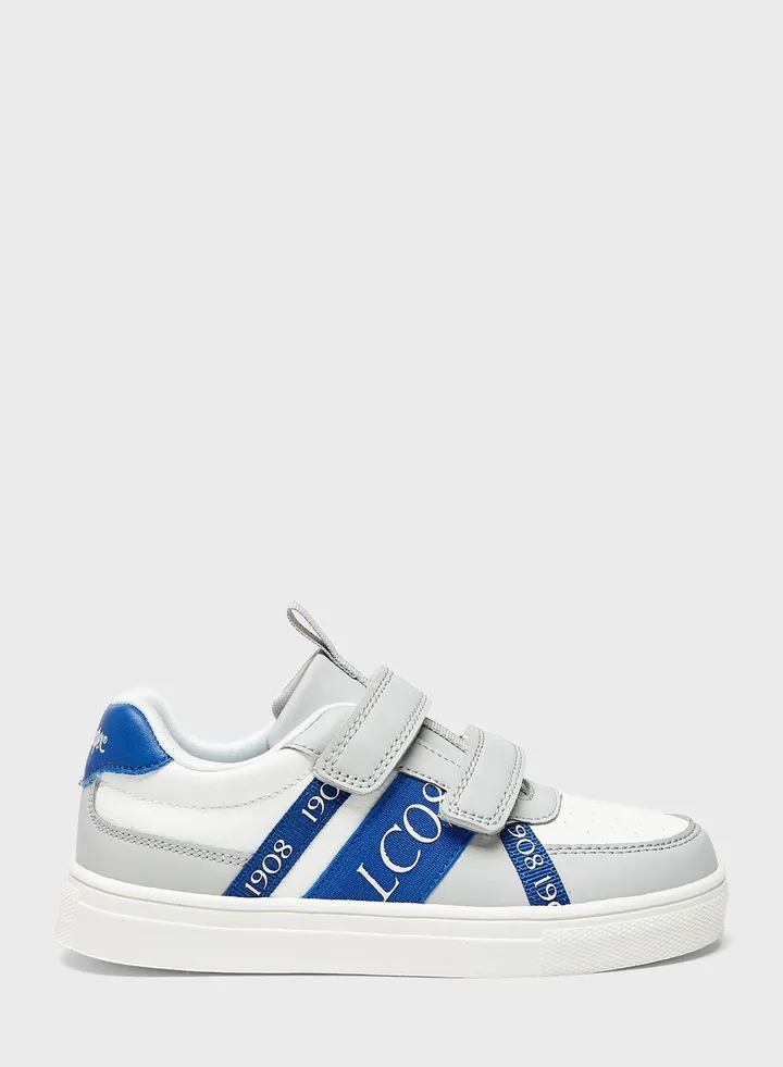 Kids Low Top Velcro Sneaker