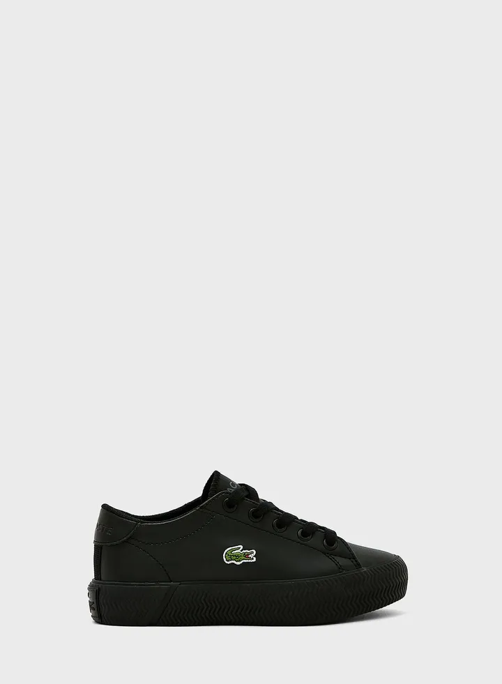 Kids Lace Up Vulcanized Sneakers