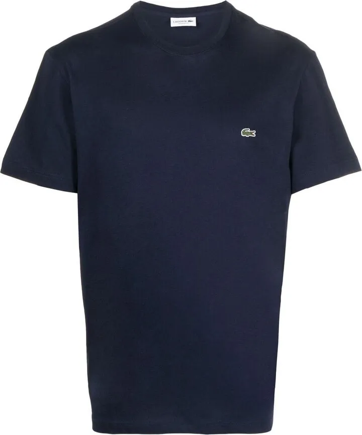 logo-patch cotton T-shirt