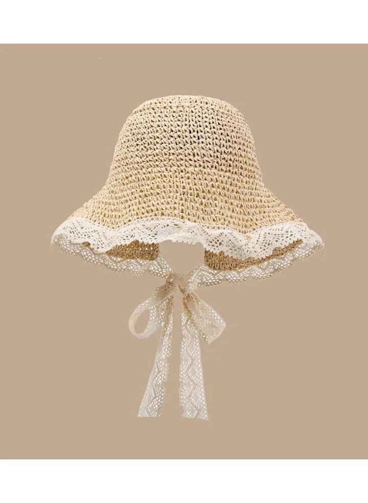 New Handmade Woven Sun Hat 56-58cm