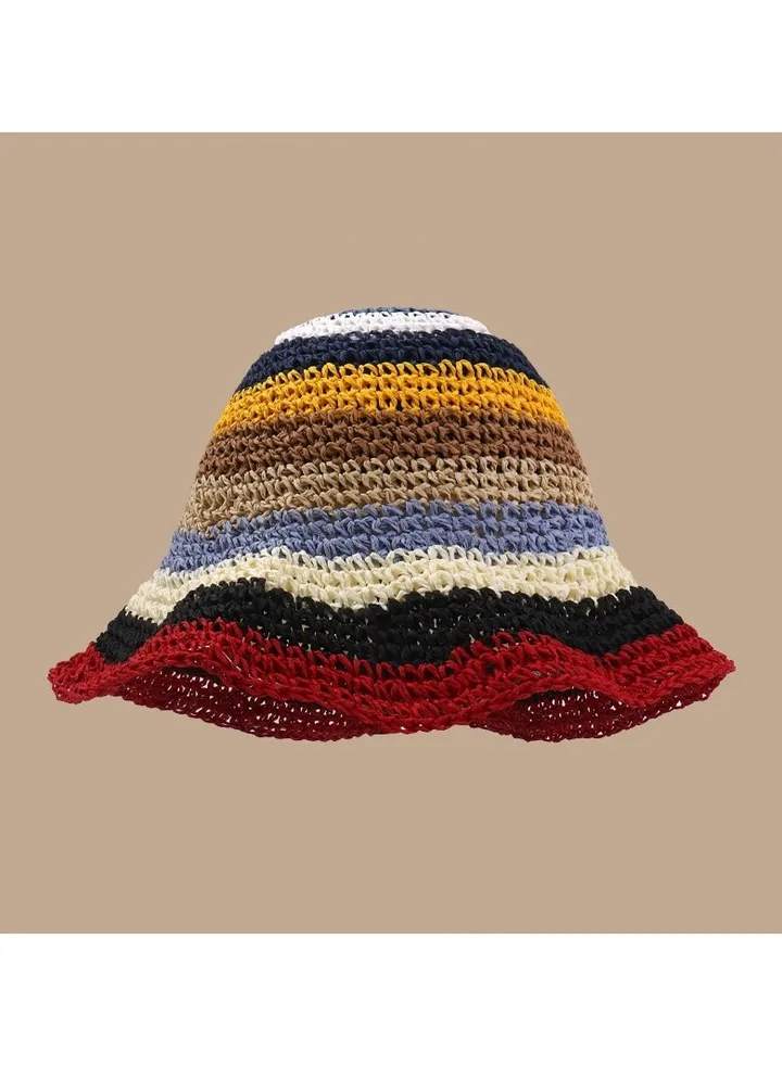 New Handmade Woven Sun Hat 56-58cm