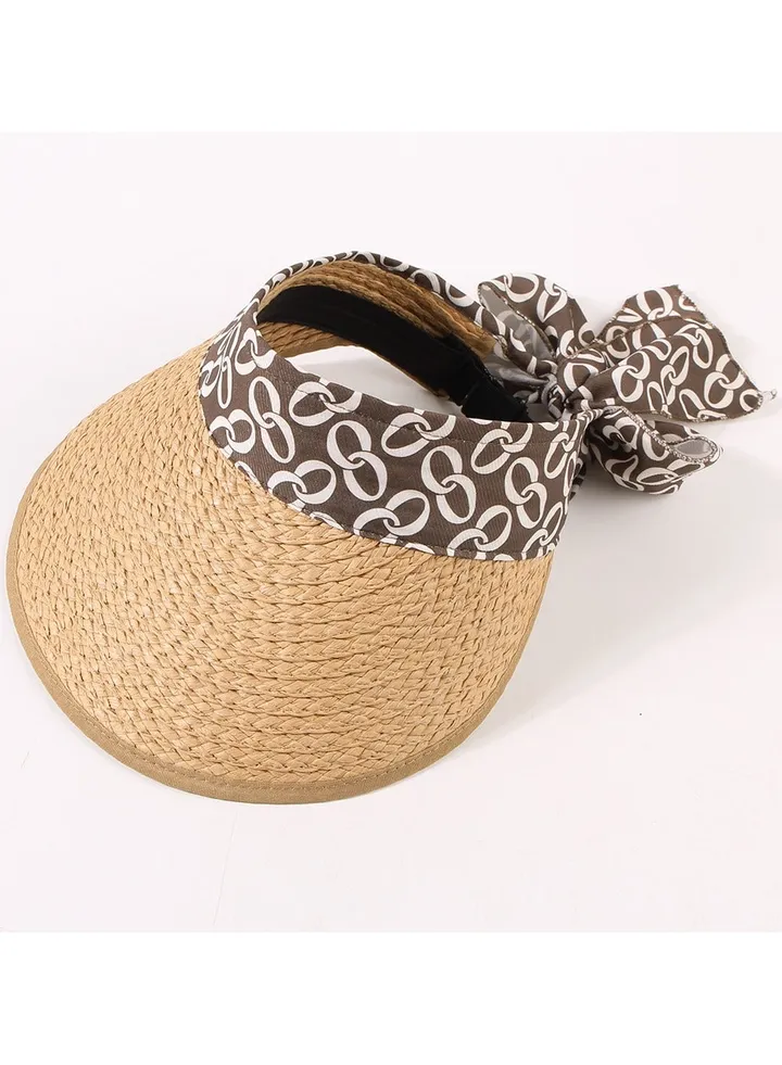 New Fashion Bowtie Straw Hat