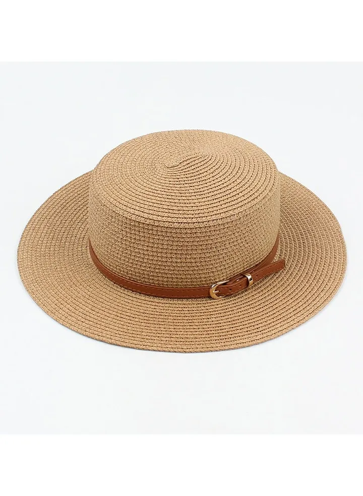 New Fashion Casual Flat Top Sun Protection Hat