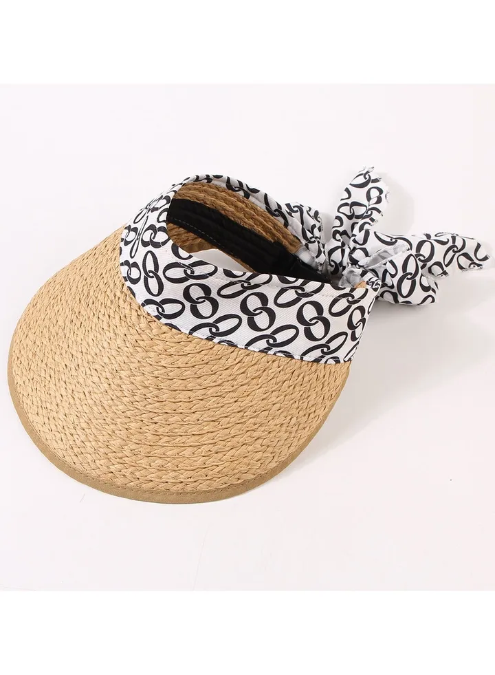 New Fashion Bowtie Straw Hat