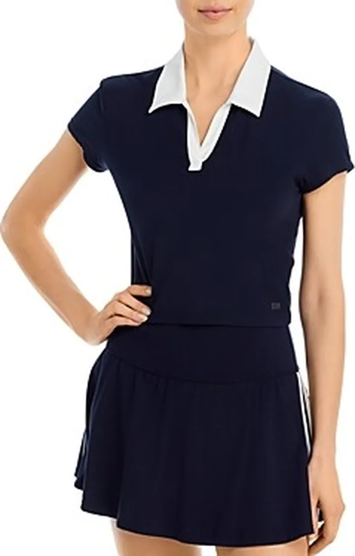 Splits59 Airweight Cropped Polo Shirt