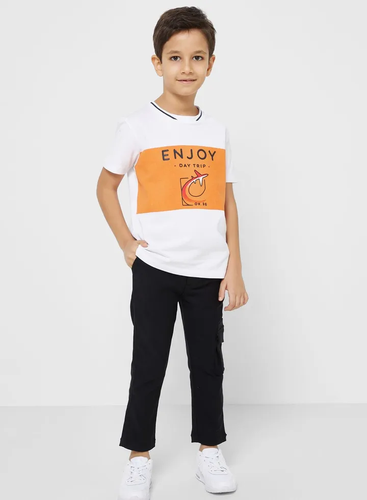 Boys Carrot Fit Chino
