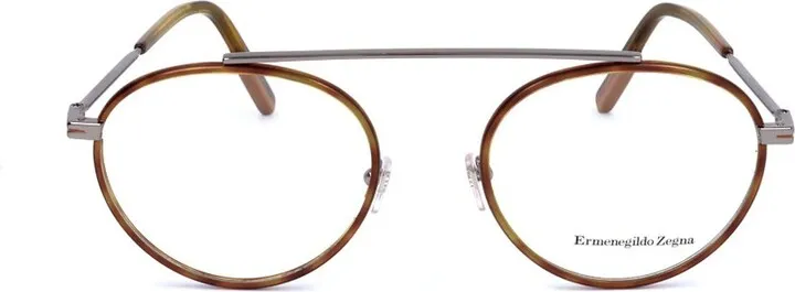 Ermenegildo Zegna Round-Frame Glasses