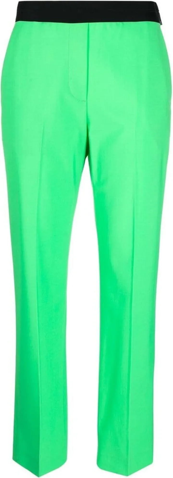 High-Waist Cropped Trousers