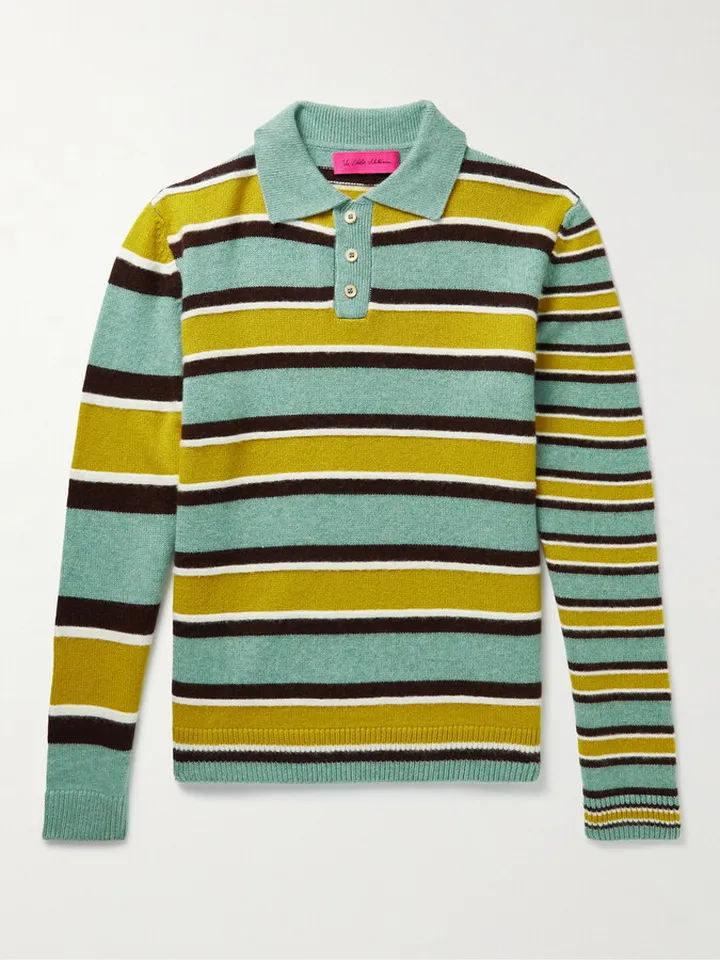 Striped Cashmere Shirt
