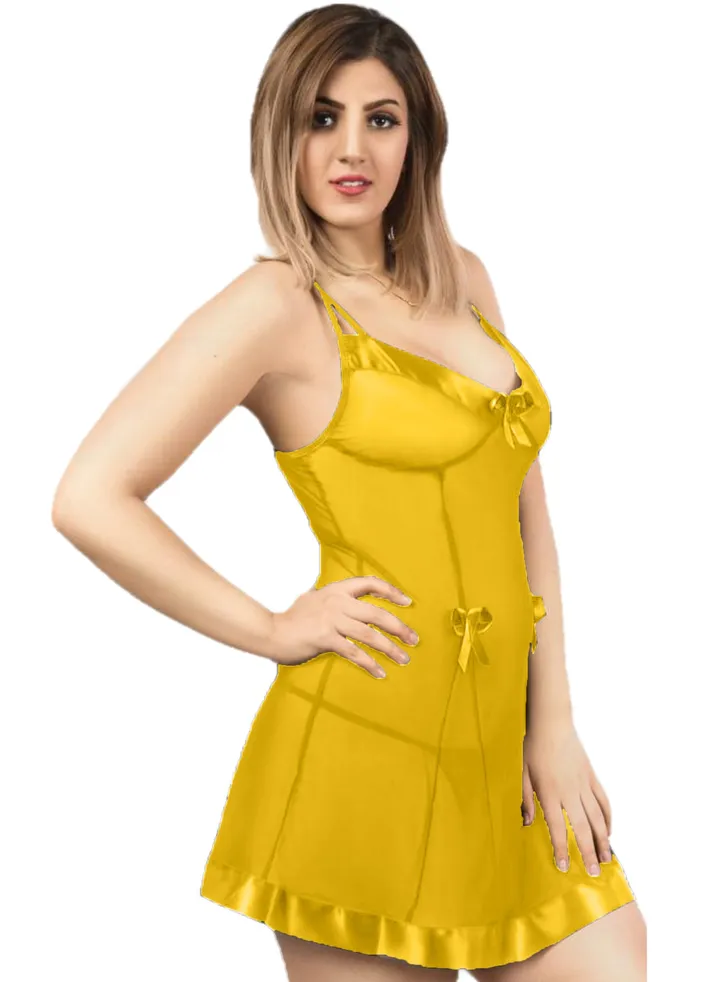 Lingerie Babydoll Playsuit 710 Golden