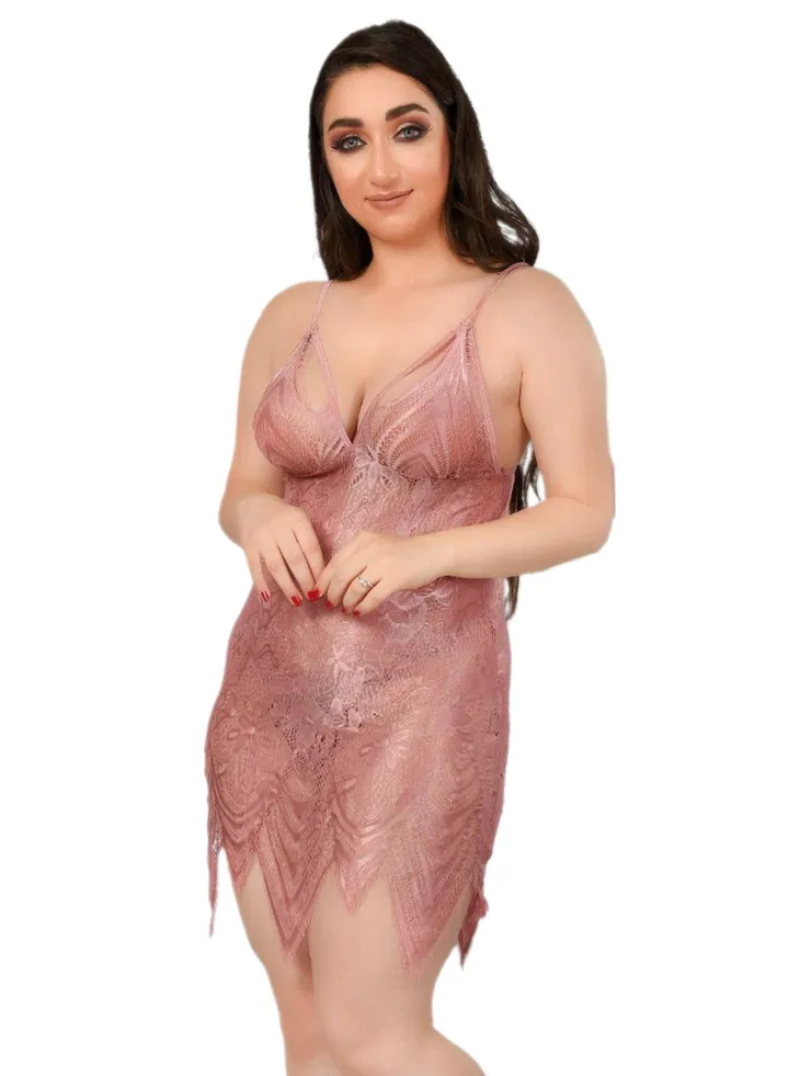 Lingerie Babydoll Playsuit 900 Cashmere