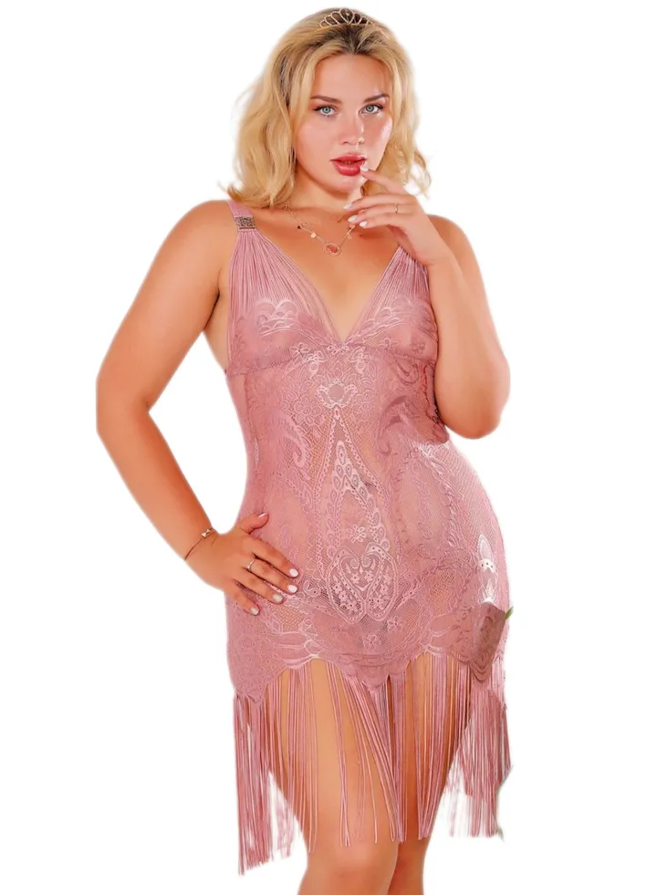 Lingerie Babydoll Playsuit 920 Cashmere