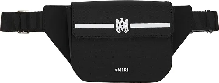 Amiri Logo Canvas Belt Bag