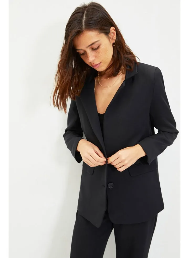 Woman Blazer Jacket Black