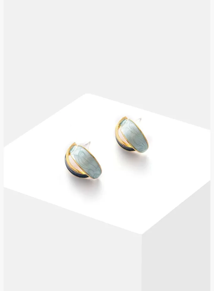 Gold Plated Designer Stud Earrings
