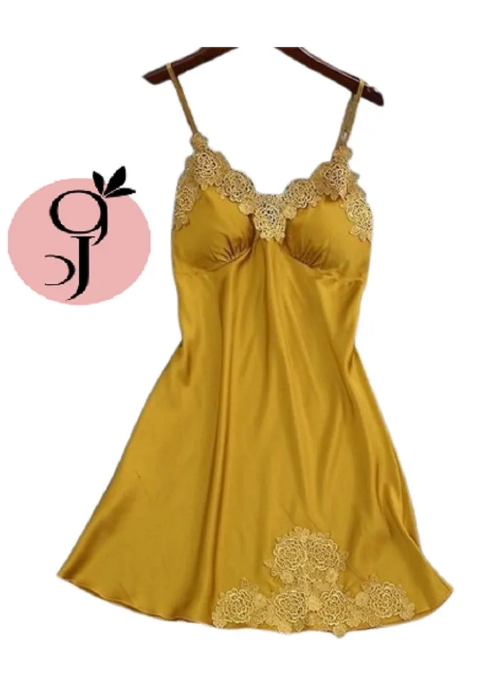 women's push up solid dress with lace