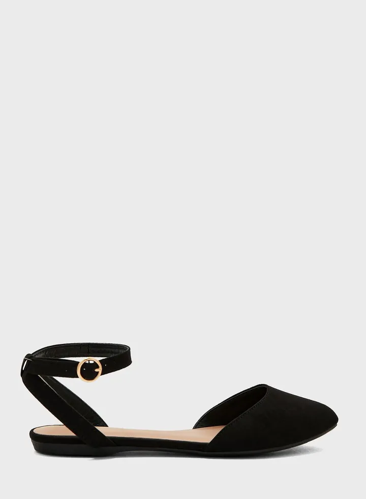 Lovejoy Wide Fit Ankle Strap Pumps