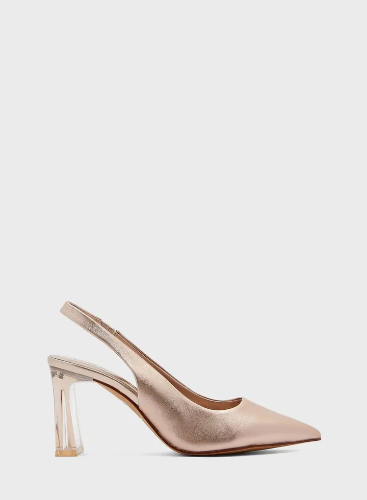 Amira Mid Heel Pumps