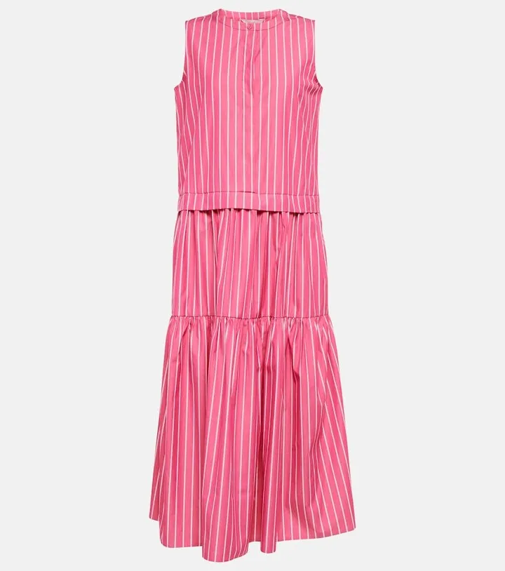 Leisure Megaton cotton poplin midi dress