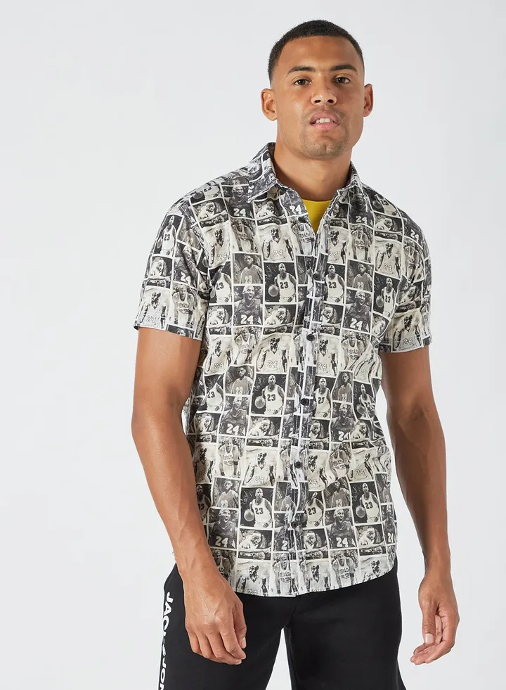 Photo Print Shirt Multicolour