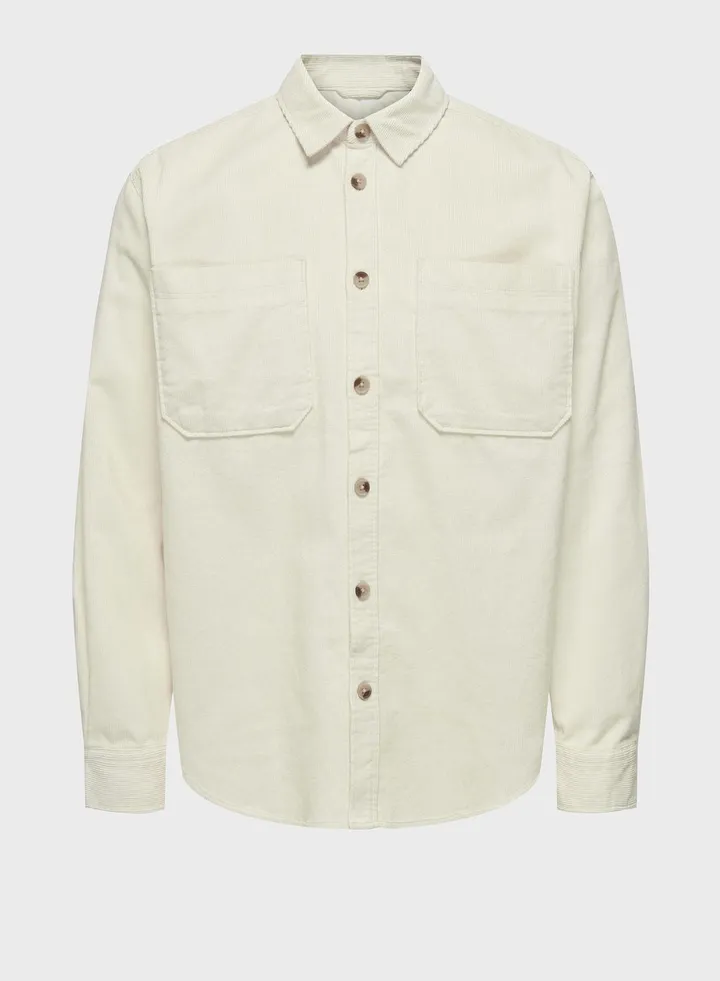 Double Pocket Detailed Regular Fit Shirt