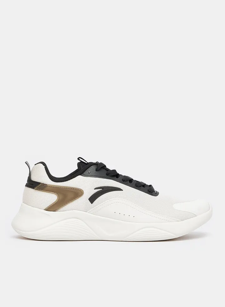 EASY RUN RUNNING SHOES FOR MEN IN WHITE/BLACK