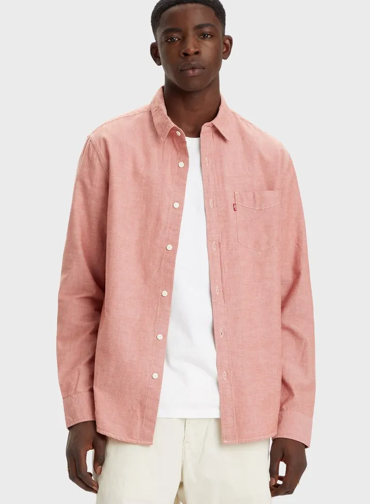 Pocket Detail Regular Fit Sirt