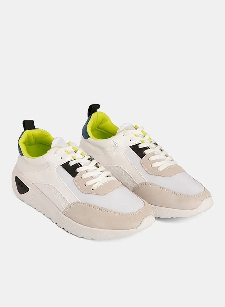 Colourblock Lace Up Sneakers
