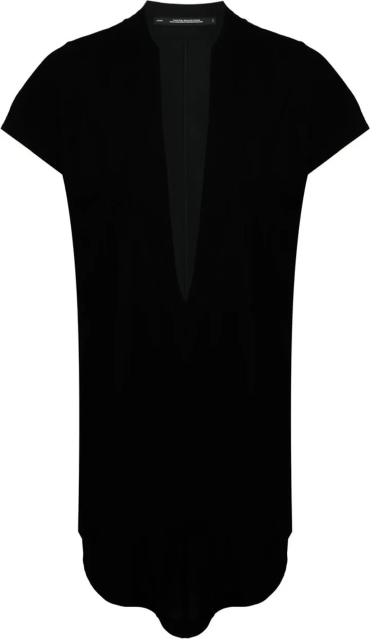 plunging V-neck T-shirt