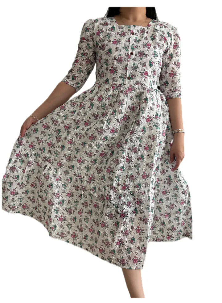 Zebees Maternity Hakoba Floral Dress
