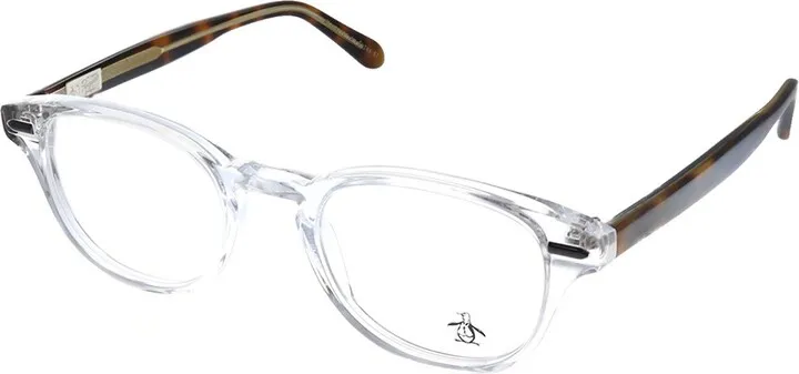 Original Penguin The Murphy CR Unisex Round Eyeglasses Crystal 46mm