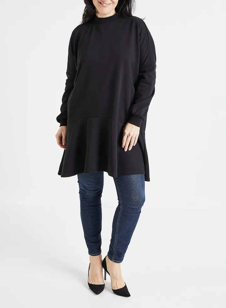 Oversized Tunic Black