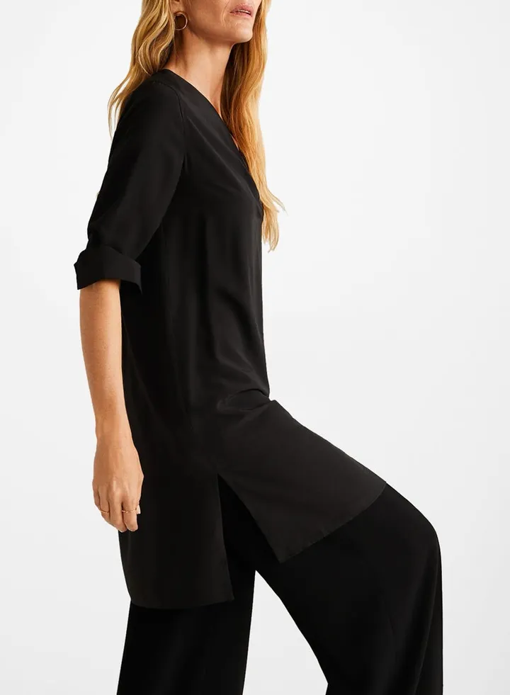 Solid Tunic Black