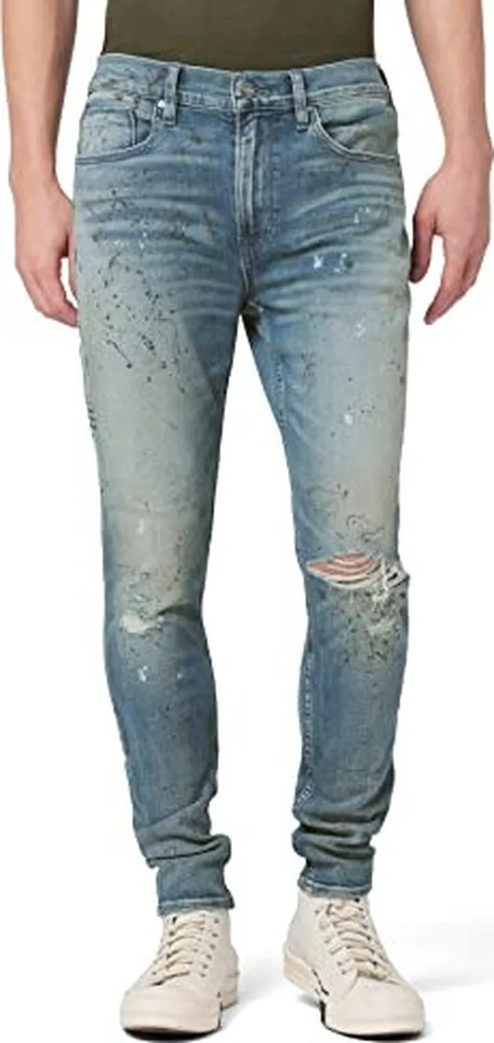 HUDSON Men's Zack Side Zip Skinny